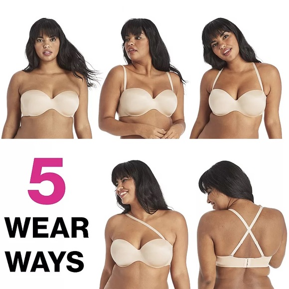 Maidenform 34C Strapless Bra with attachable straps - Picture 6 of 16